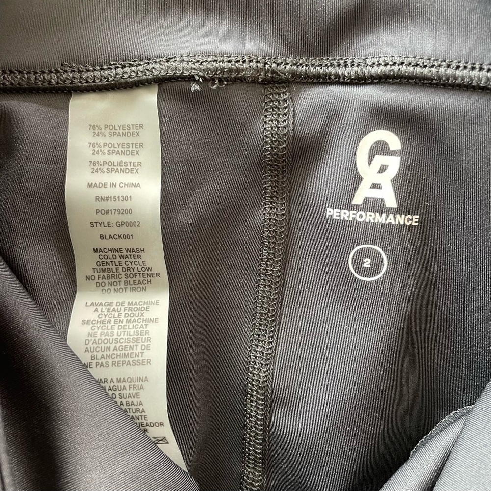 NWT Good American Core Power Performance Black Le… - image 6